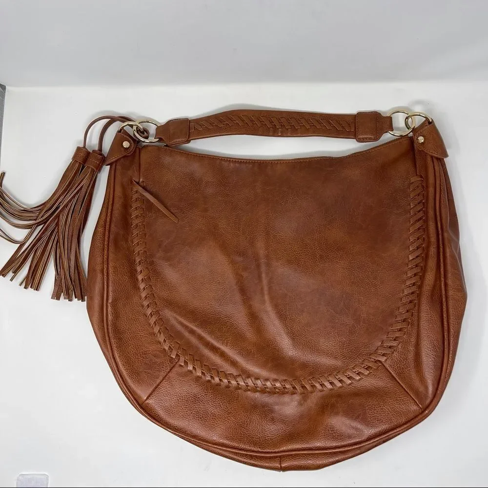 Boho Shoulder Bag, Brown